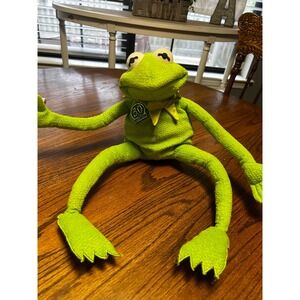 Vintage Tyco Kermit the Frog Plush 30th Anniversary Sesame Street Jim Henson 22"